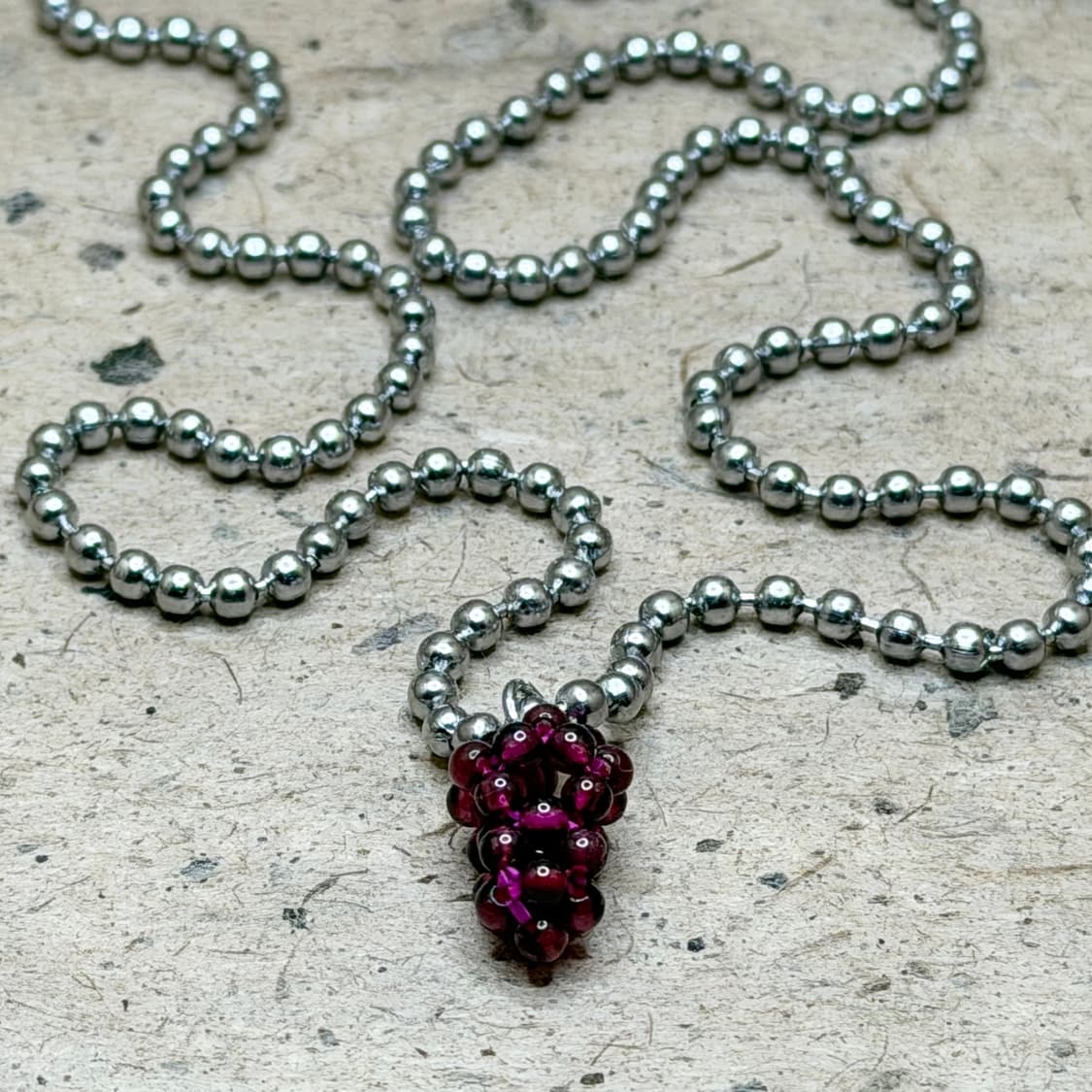 wine grapes necklace 상품이미지2