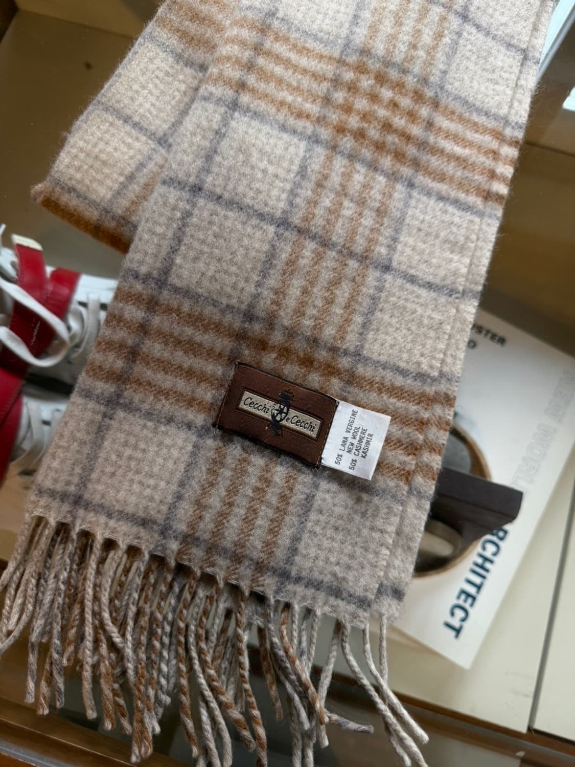 Cecci 울 캐시미어 머플러 상품이미지4