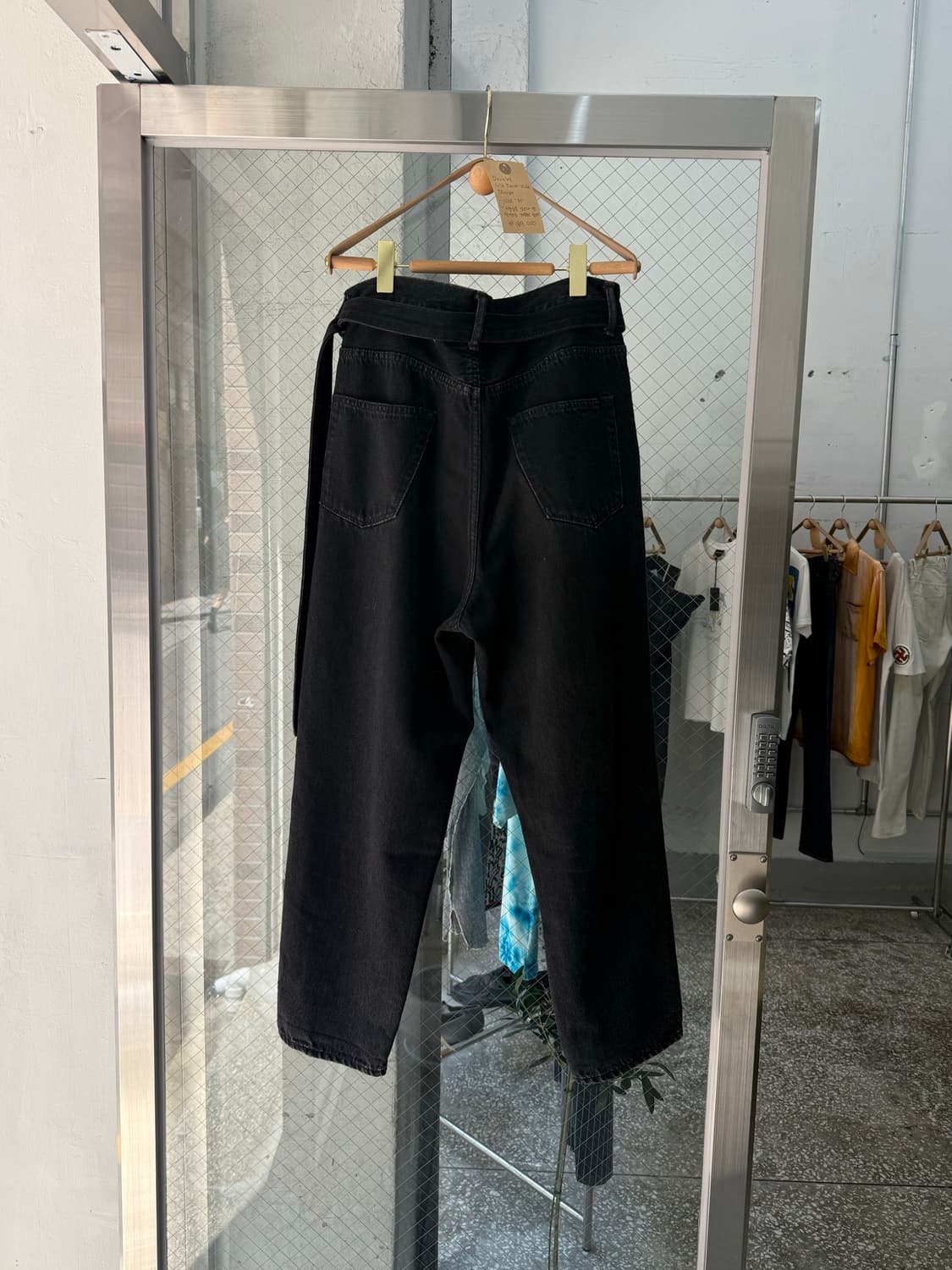 doublet Silk Denim Wide Trouser 상품이미지2
