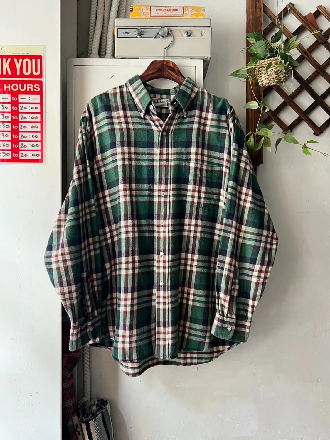 [L]엘엘빈 NORTHWOODS 마운틴 플란넬 셔츠 상품이미지1