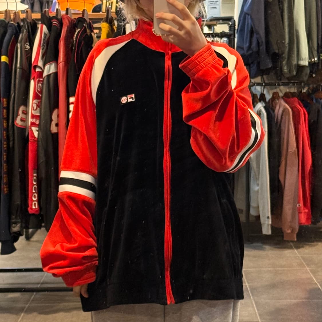 [NO.9]FILA 벨벳 져지 상품이미지2