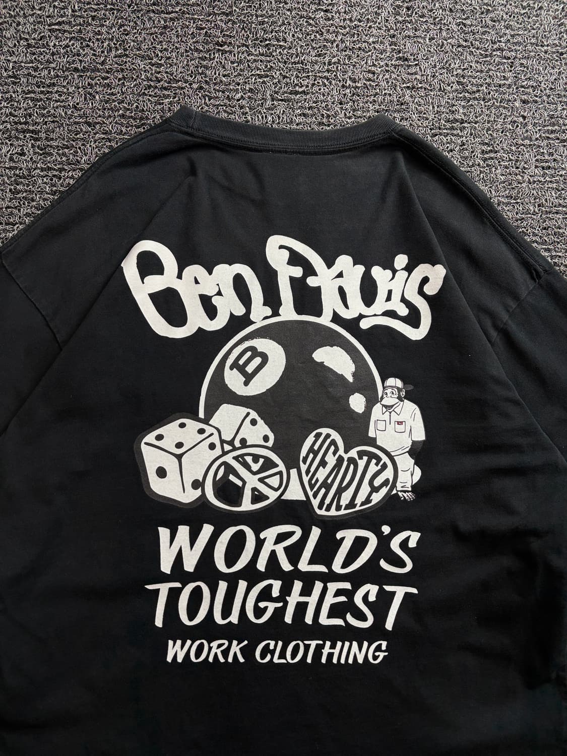 벤데이비스 워크웨어 멀티 빅로고 크루넥 맨투맨 4159 상품이미지1