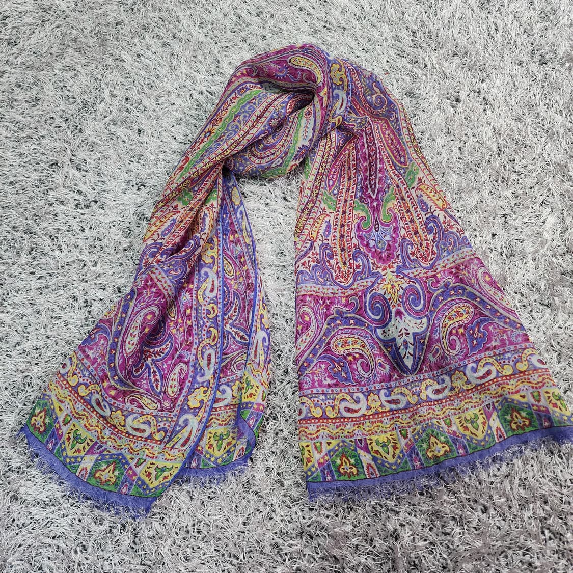 에트로 실크 스카프 상품이미지2