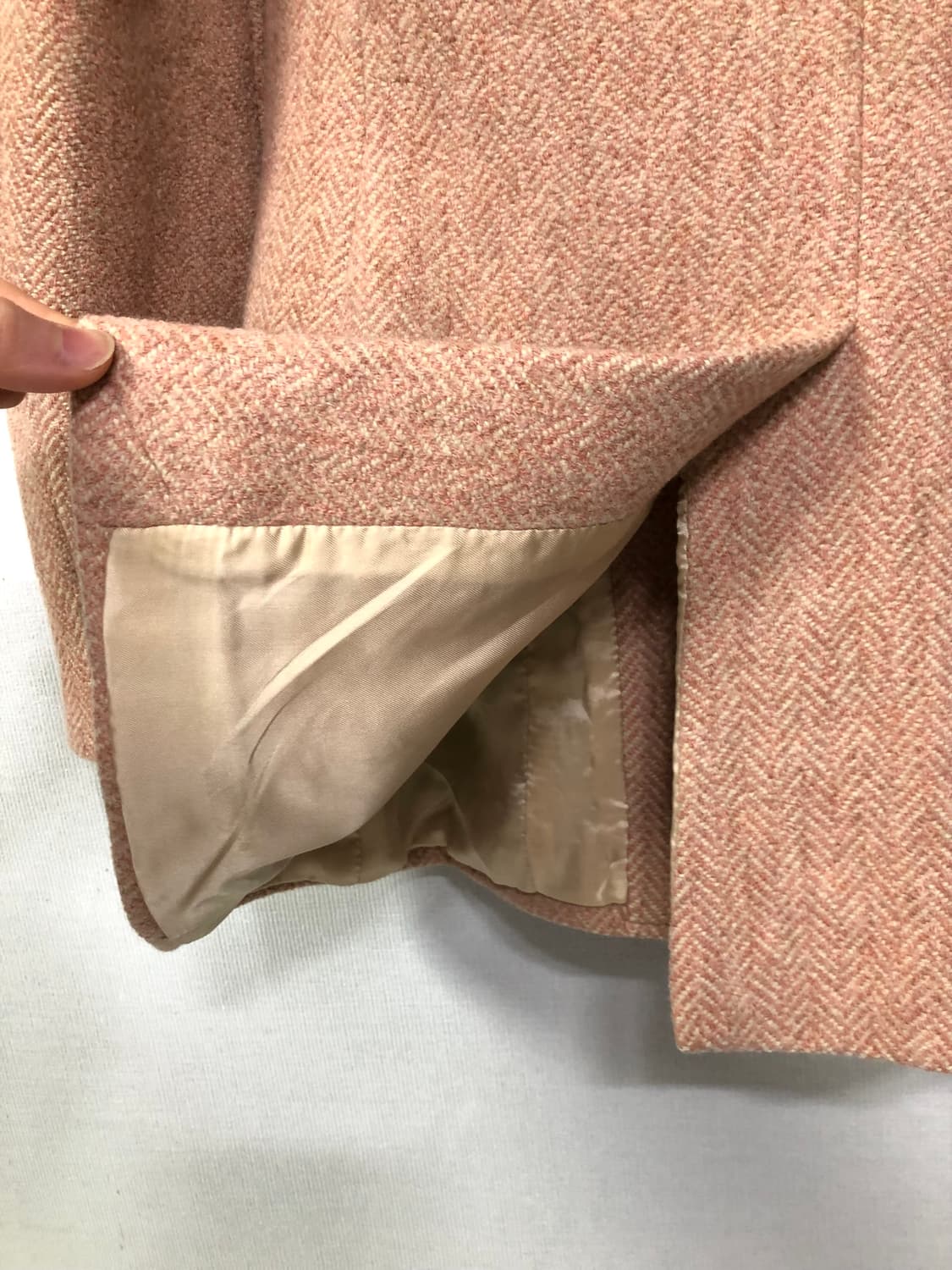 랄프로렌 폴로 이태리 울100% 헤링본 클래식 블레이저 자켓 _ 살몬 상품이미지7