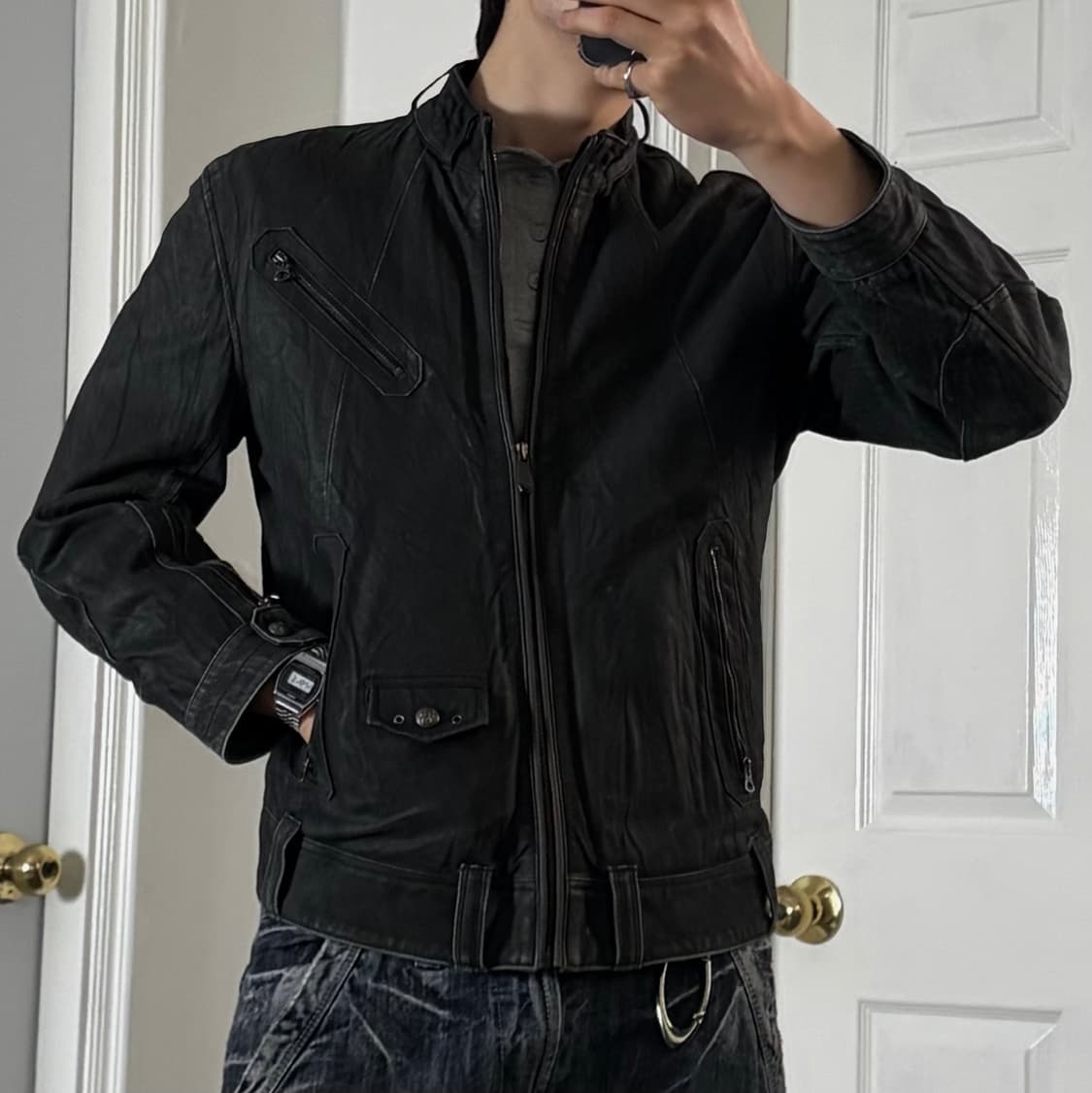 리바이스 고트스킨 바이크 자켓 상품이미지1