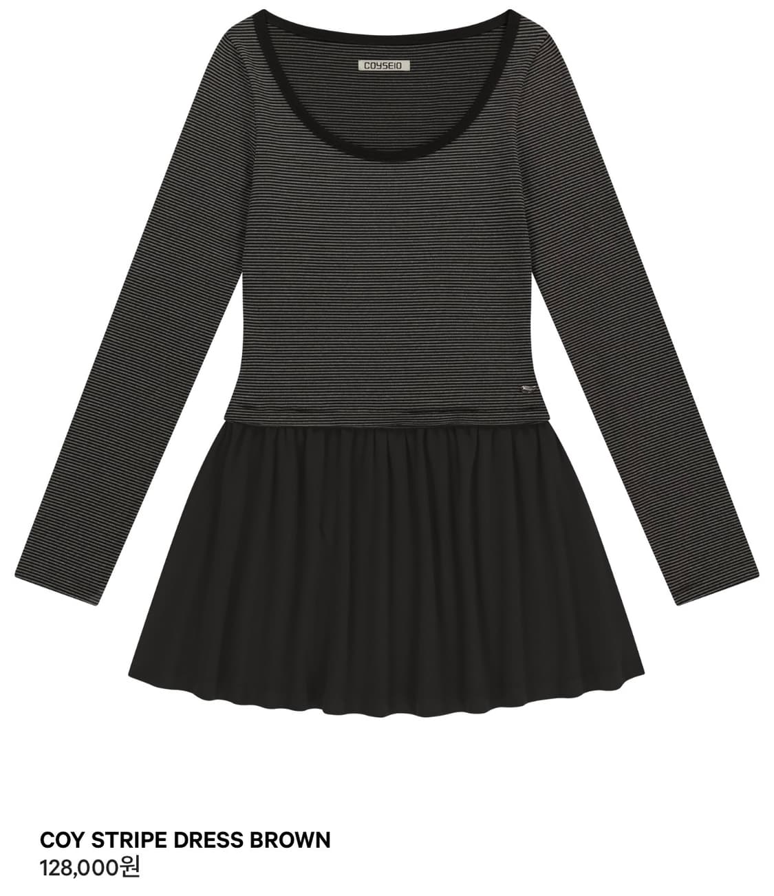코이세이오 스트라이프 원피스 상품이미지1