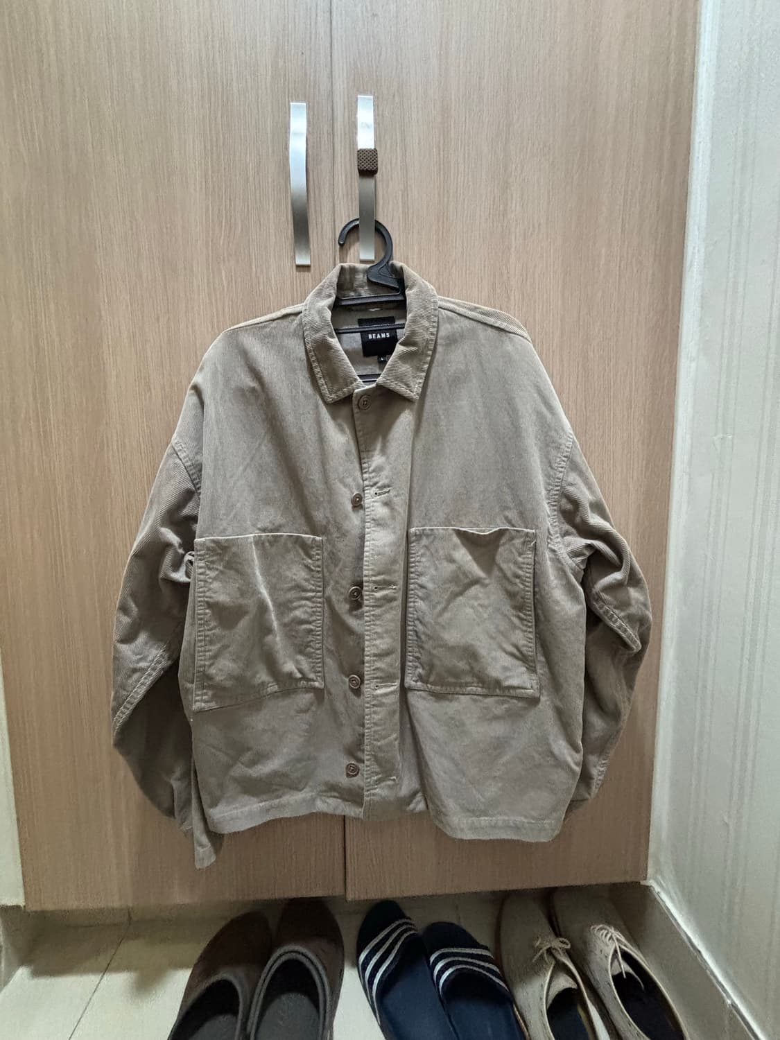 빔즈 코듀로이 셔츠자켓 상품이미지1