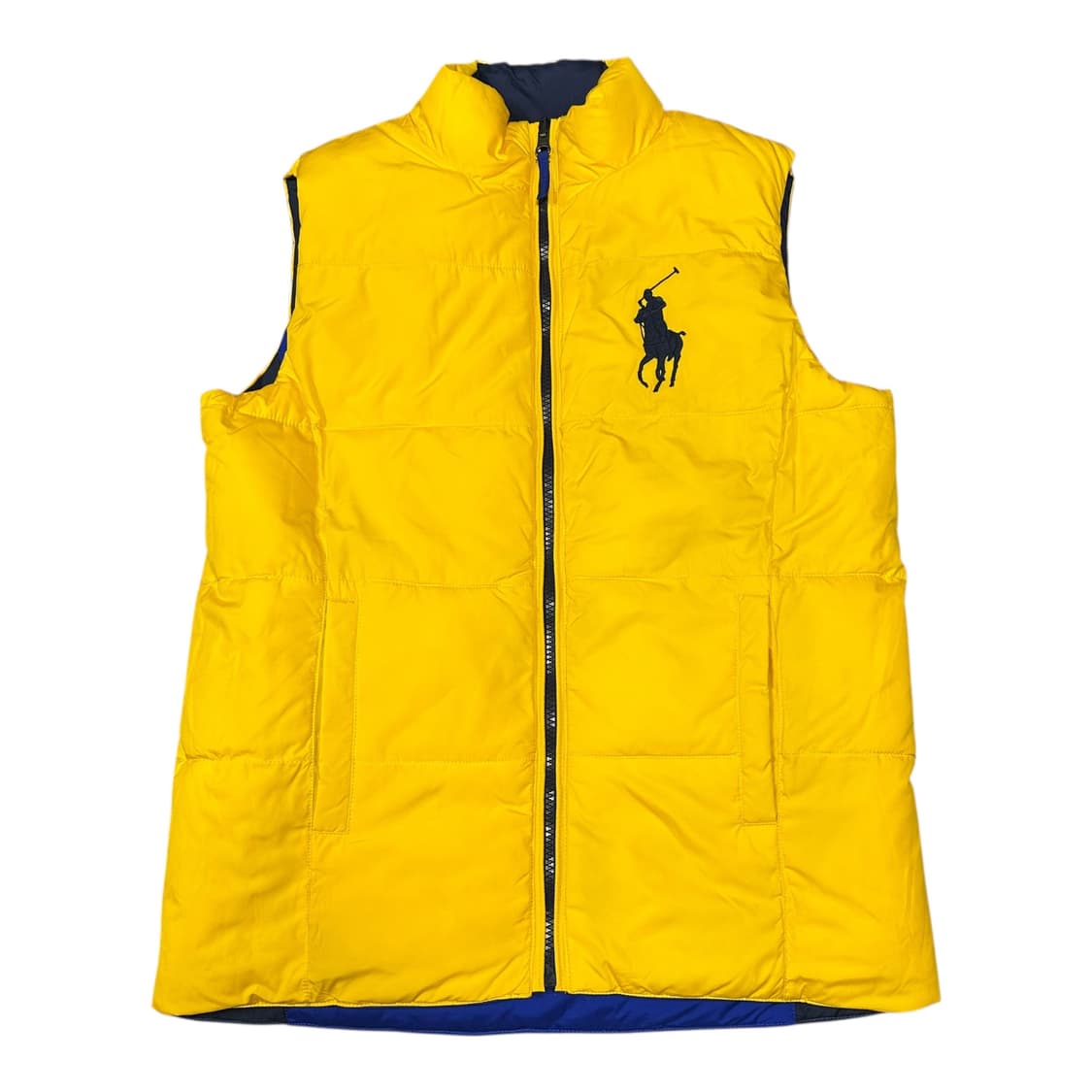 ✨ (바배) 폴로 랄프로렌 리버시블 패딩 조끼 (14-16) 상품이미지3