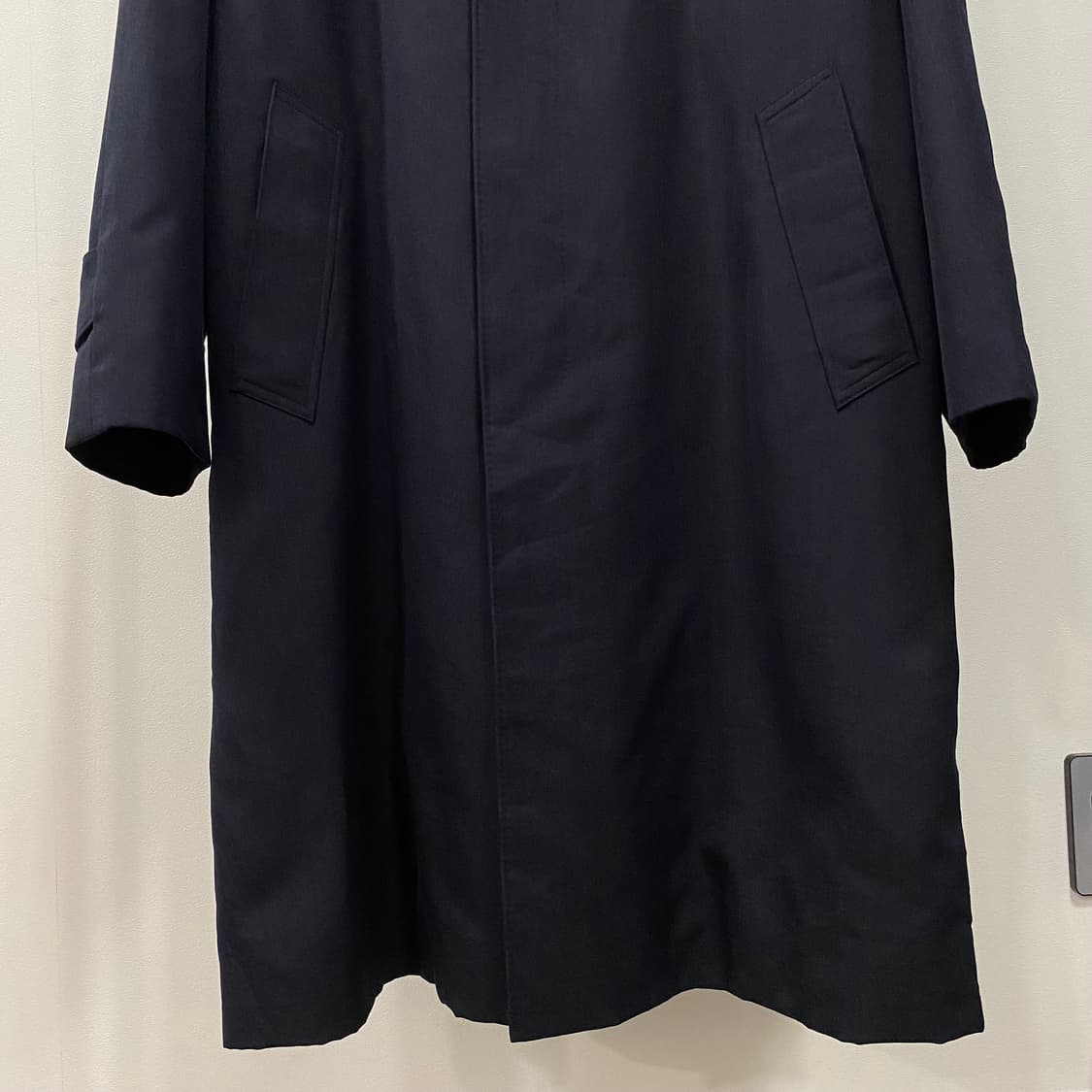 버버리 울 실크 캐시미어 카 코트 상품이미지4