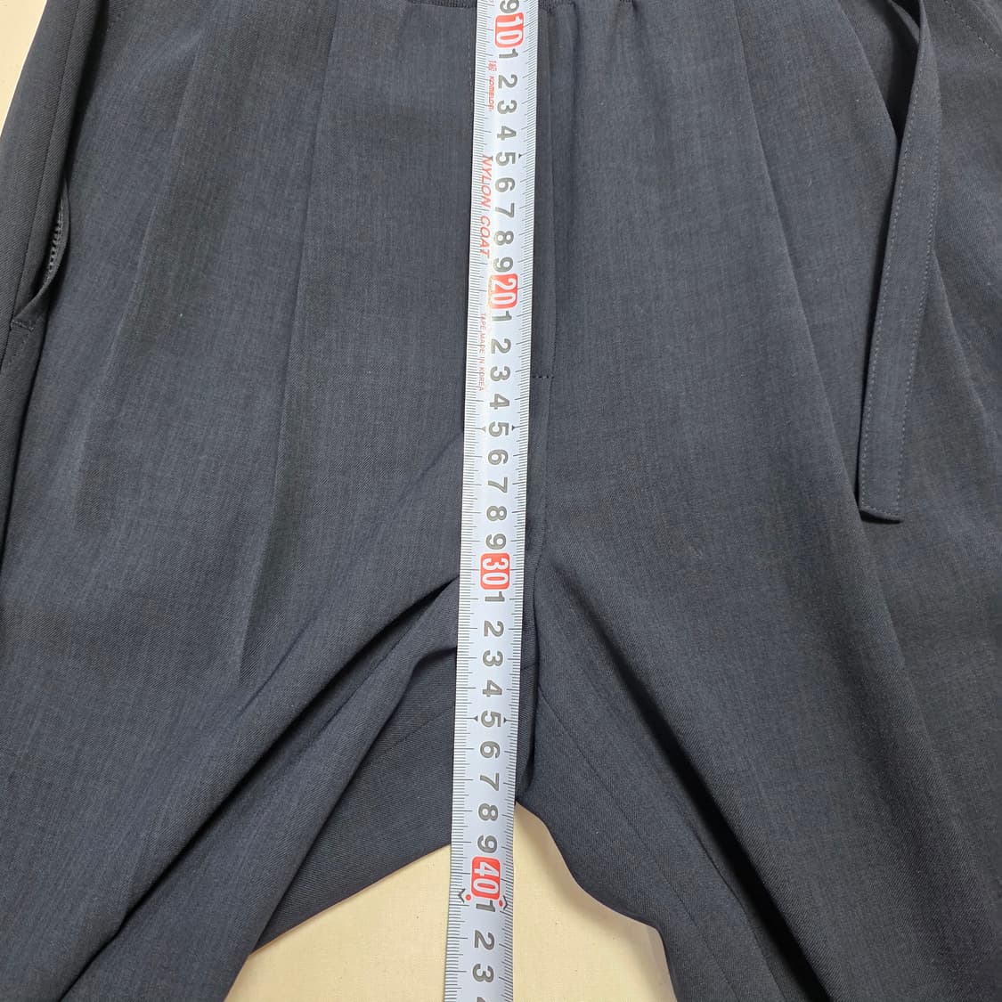 1168 ZOOC 주크 슬랙스 팬츠 55 / 깔끔 와이드핏 상품이미지6