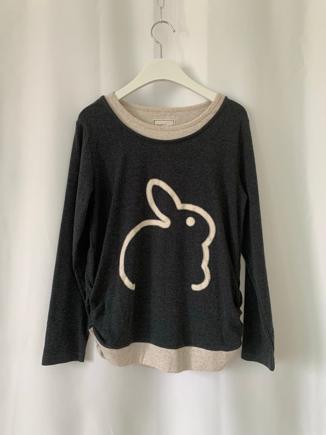 빈티지 도트 토끼 코디세트 상품이미지2