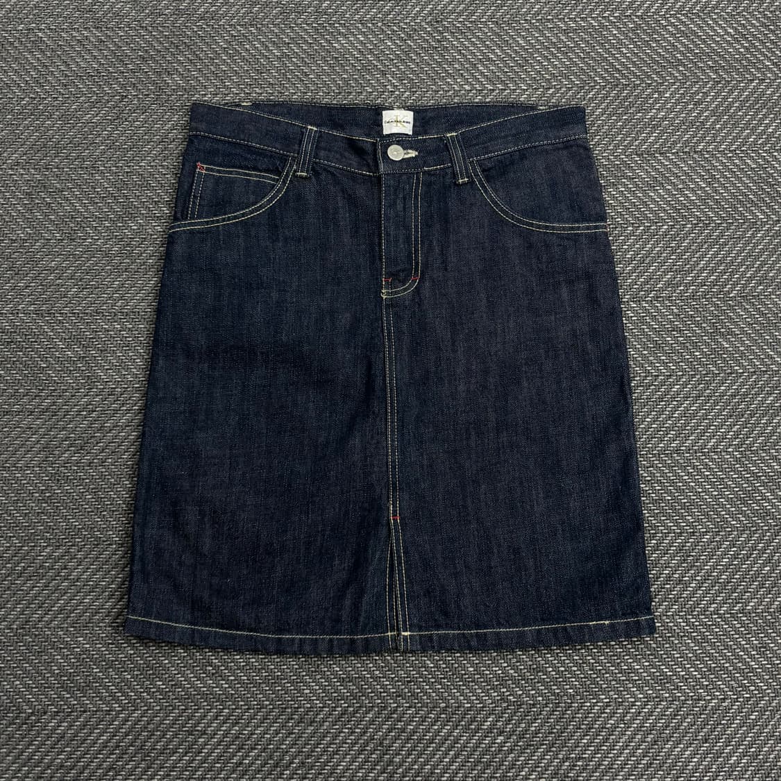 캘빈클라인 진스 데님 스커트 V0579 상품이미지1