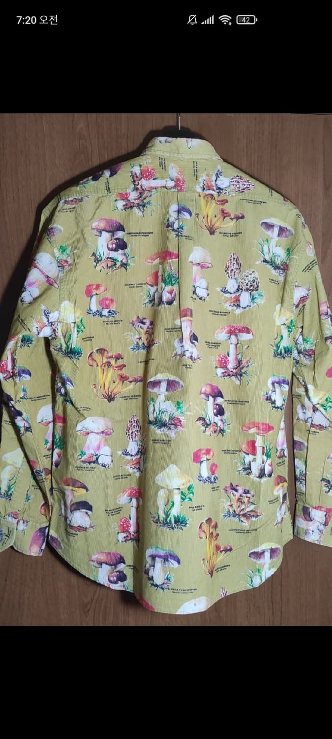 90s~ 머쉬룸 독버섯 셔츠 상품이미지2