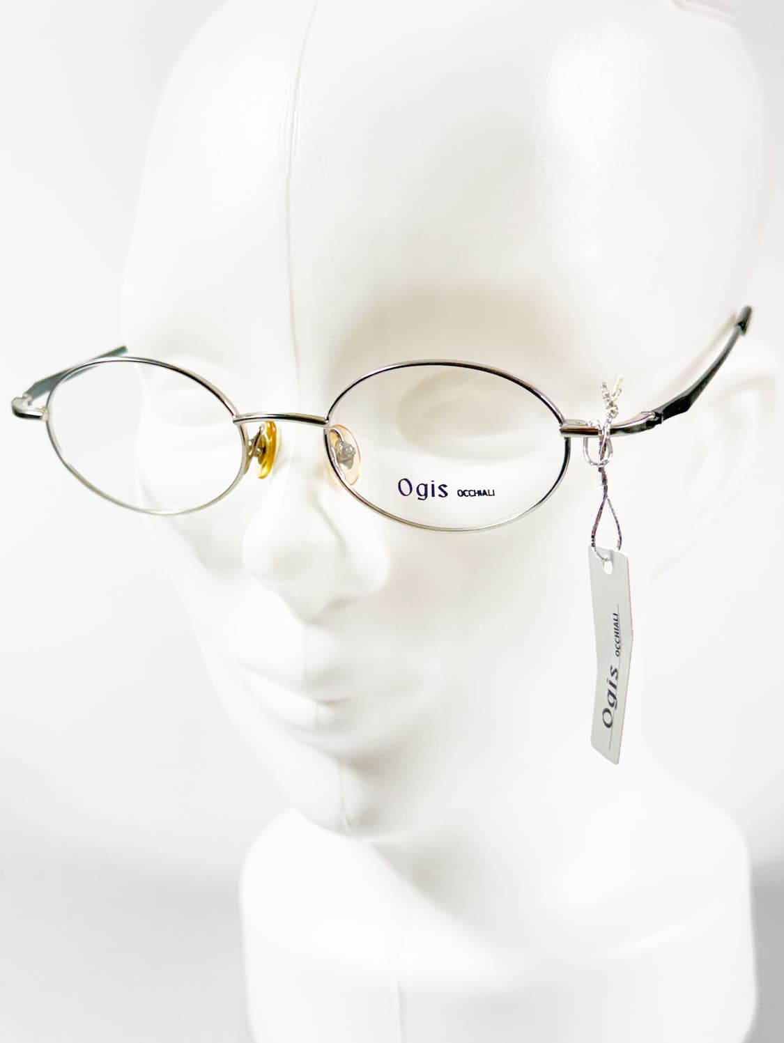 OGIS 실버 슬림 오벌 메탈 프레임 빈티지 안경 상품이미지8