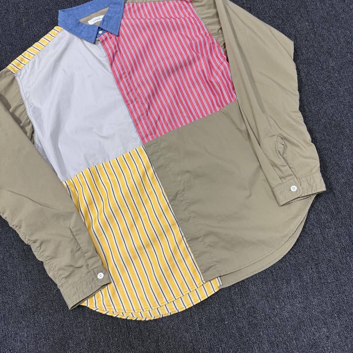 나나미카 크레이지 윈드 멀티체크 셔츠 상품이미지3