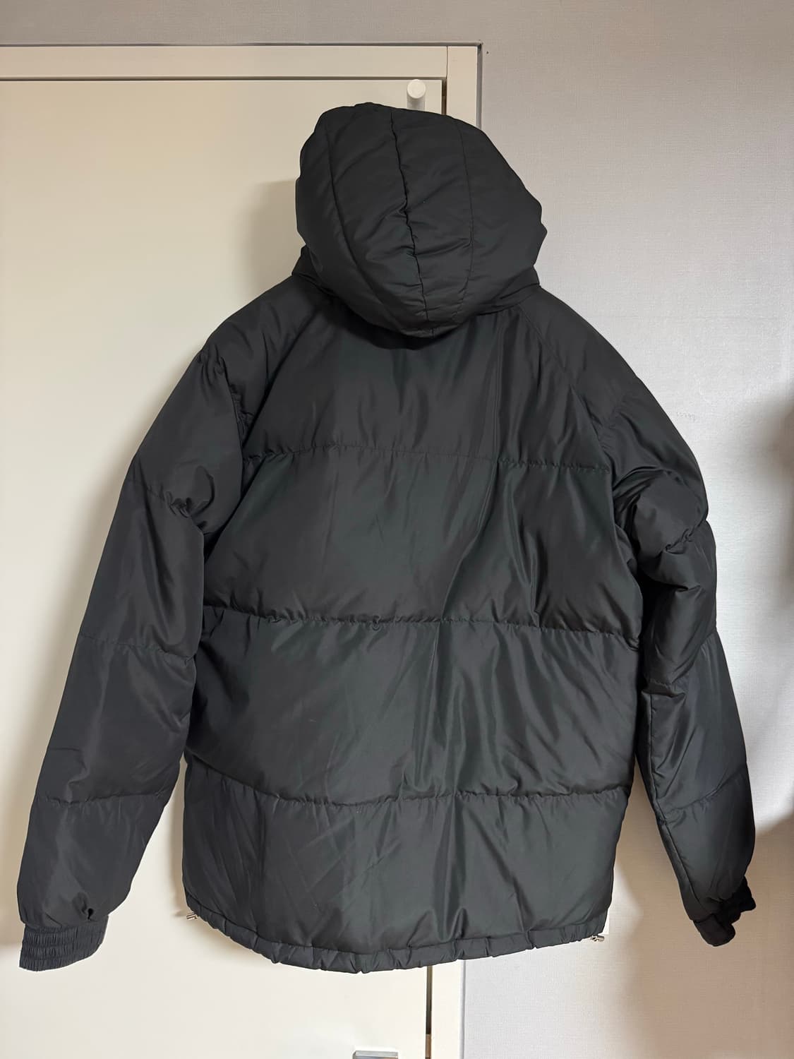 [L] 메종키츠네 후드 패딩 블랙 상품이미지2