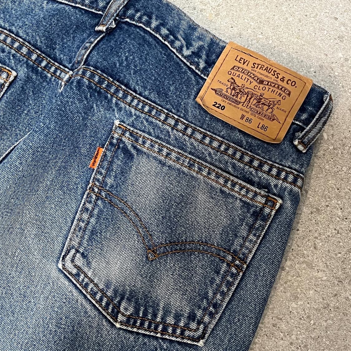 00's levis 220 orange tab [32] 상품이미지4