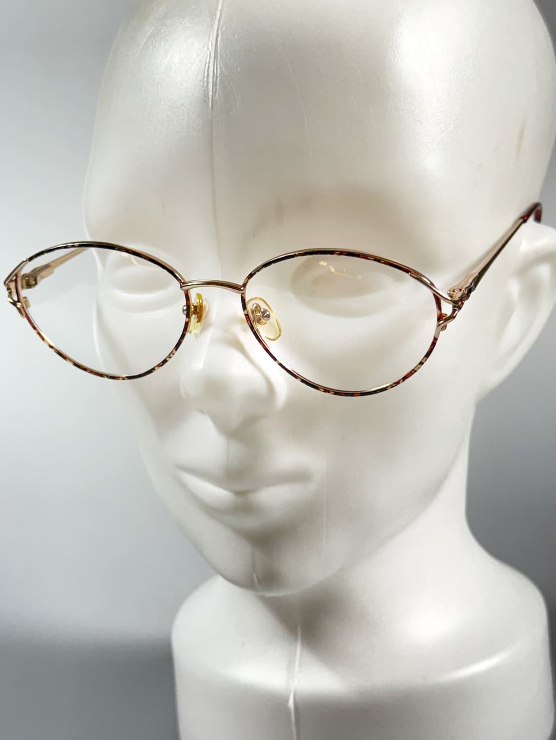 90s 유로피안 토터스 골드 오벌 메탈 프레임 빈티지 안경 상품이미지9