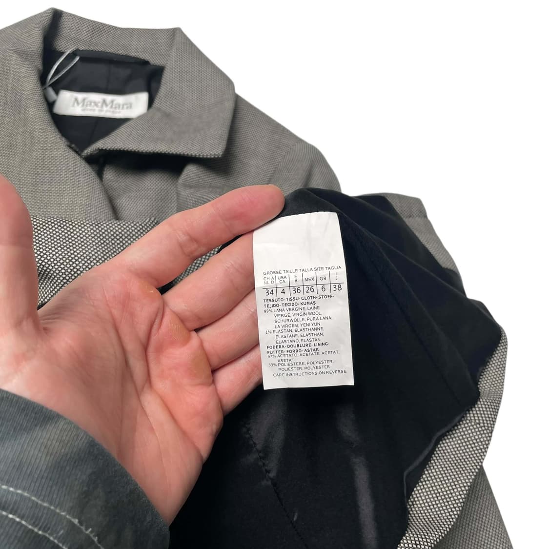 Max mara 리본 집업 자켓 (italy made) 상품이미지9
