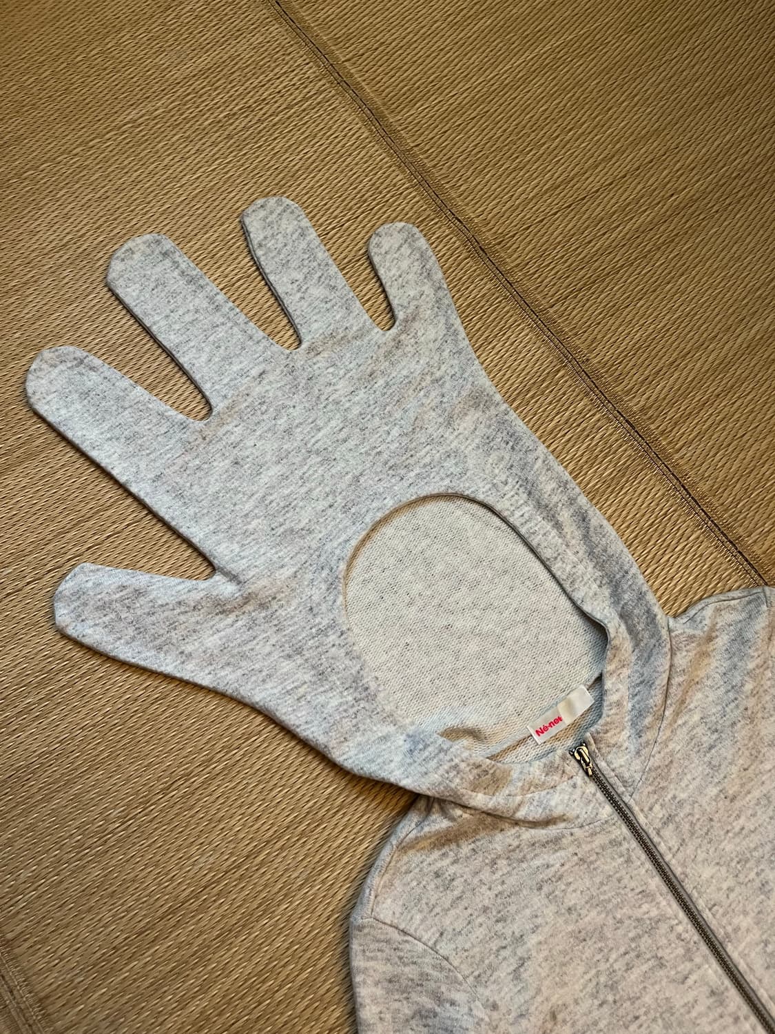 Ne net finger hood zip up 상품이미지1
