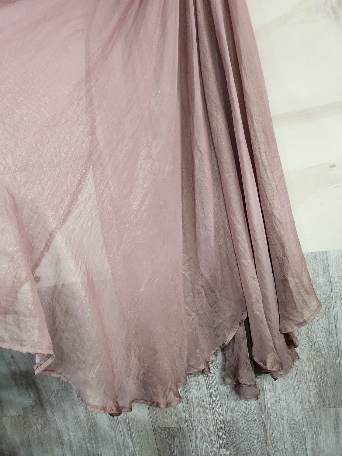 784) 일본 CHICO 쉬폰 시스루 롱 스커트 상품이미지4