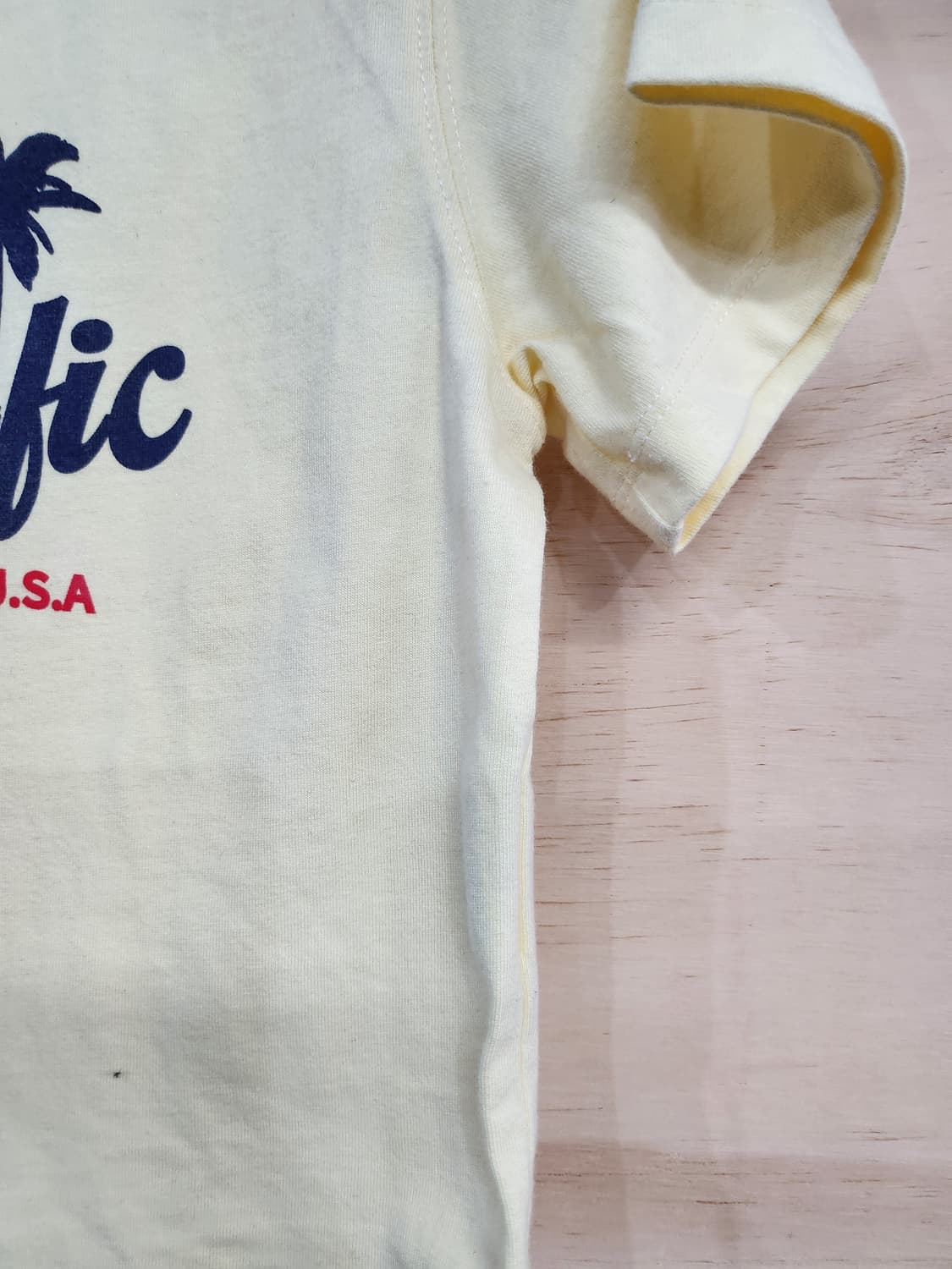 141) 오션퍼시픽 크롭 반팔 티셔츠 상품이미지4