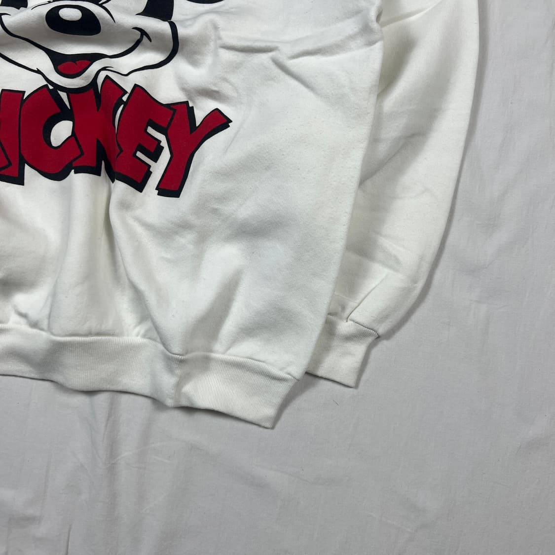 80‘s 디즈니 미키마우스 mickey mouse 프린트 맨투맨 상품이미지3