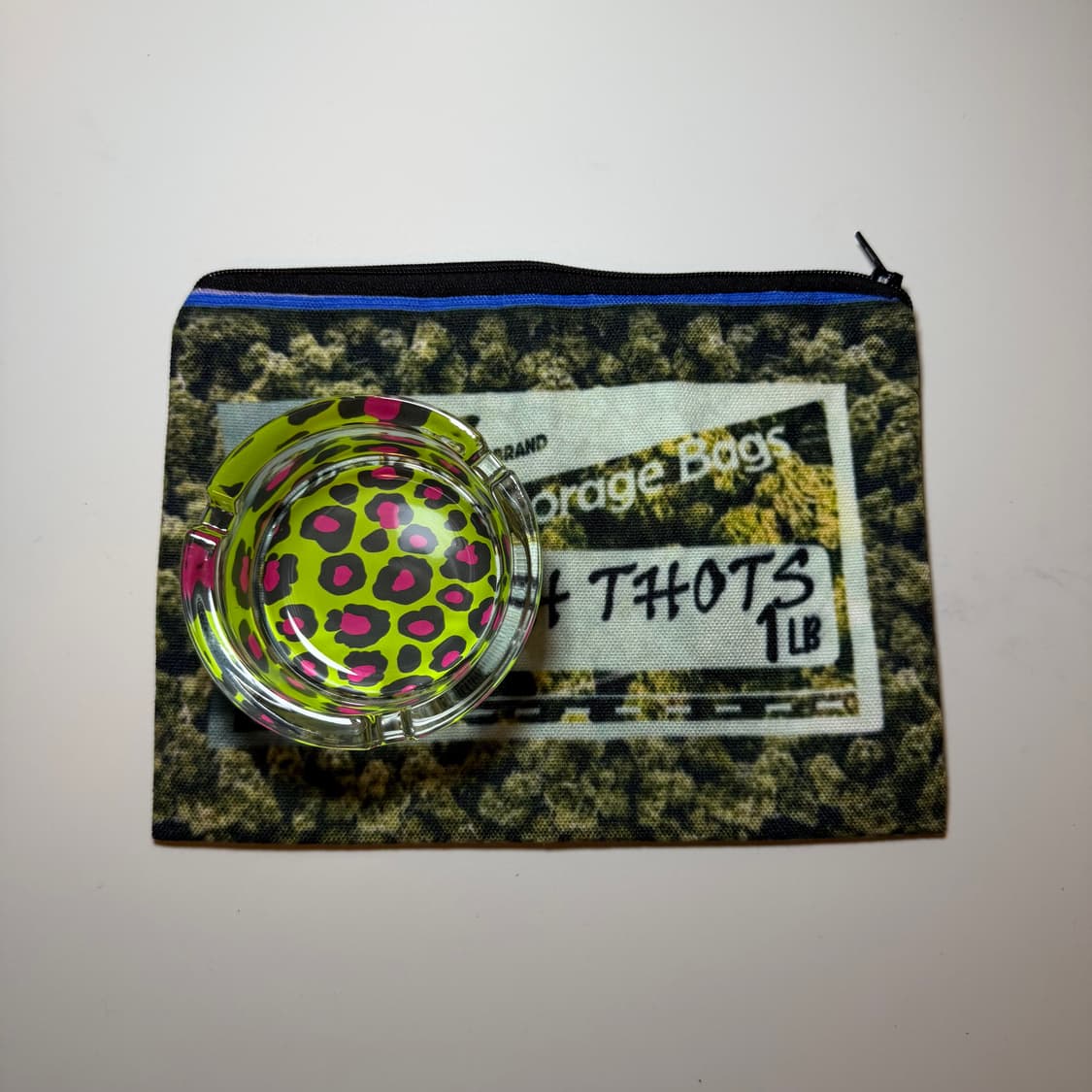 레오파드 패턴 호피 애쉬트레이 재떨이 상품이미지3