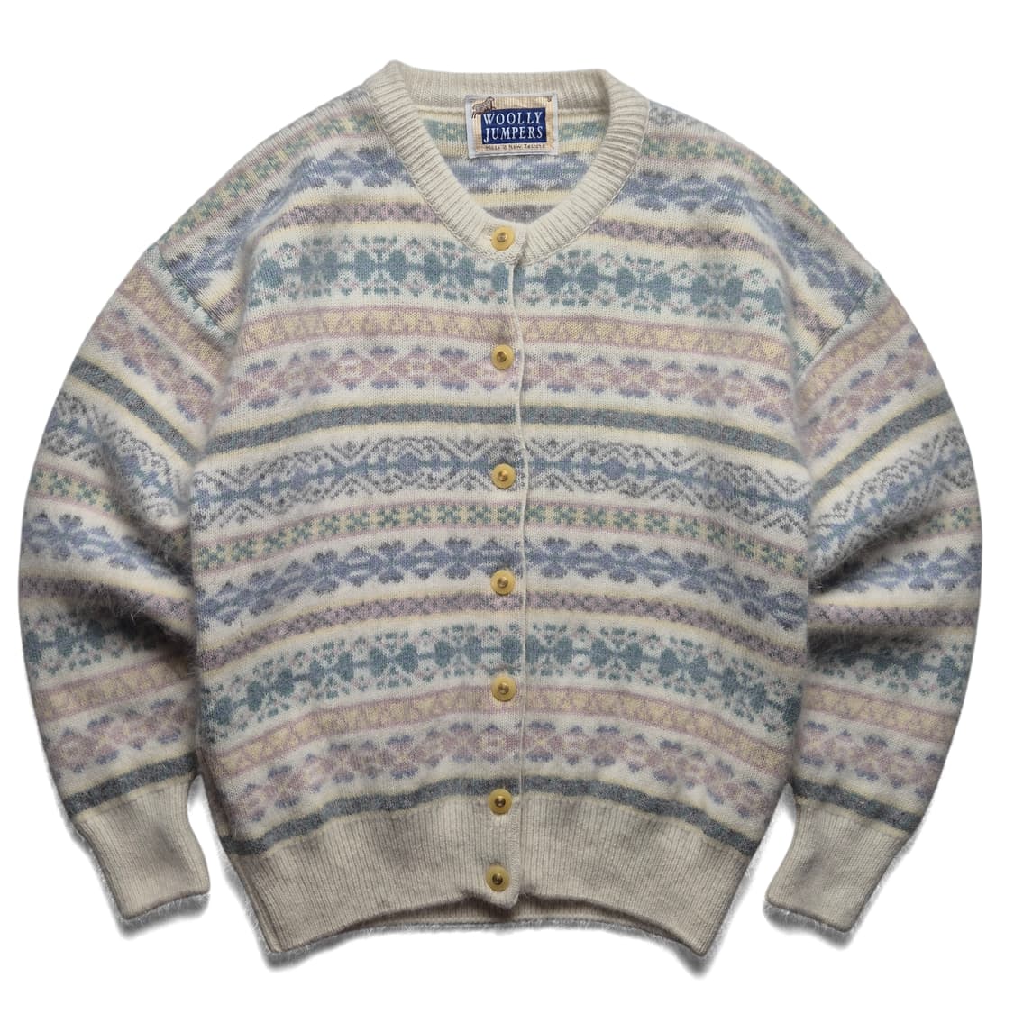 [OS] Woolly Jumpers 울리점퍼스 노르딕 니트 가디건 상품이미지1