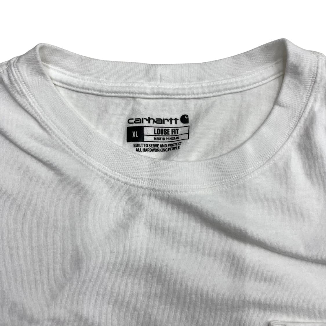 칼하트 화이트 반팔티 XL 상품이미지5