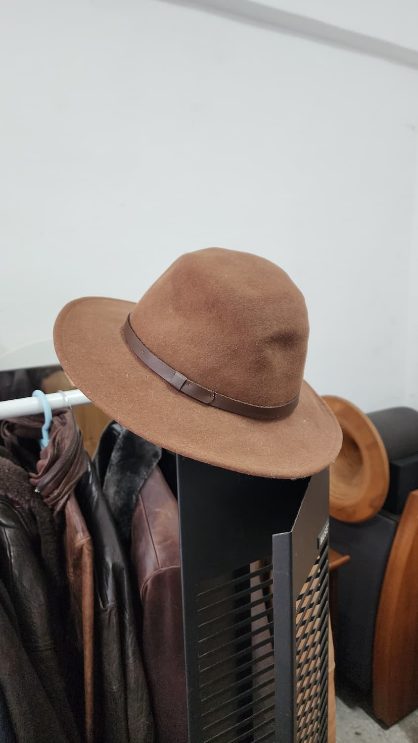 디스커버리 채널 울 펠트 중절모 페도라 상품이미지2
