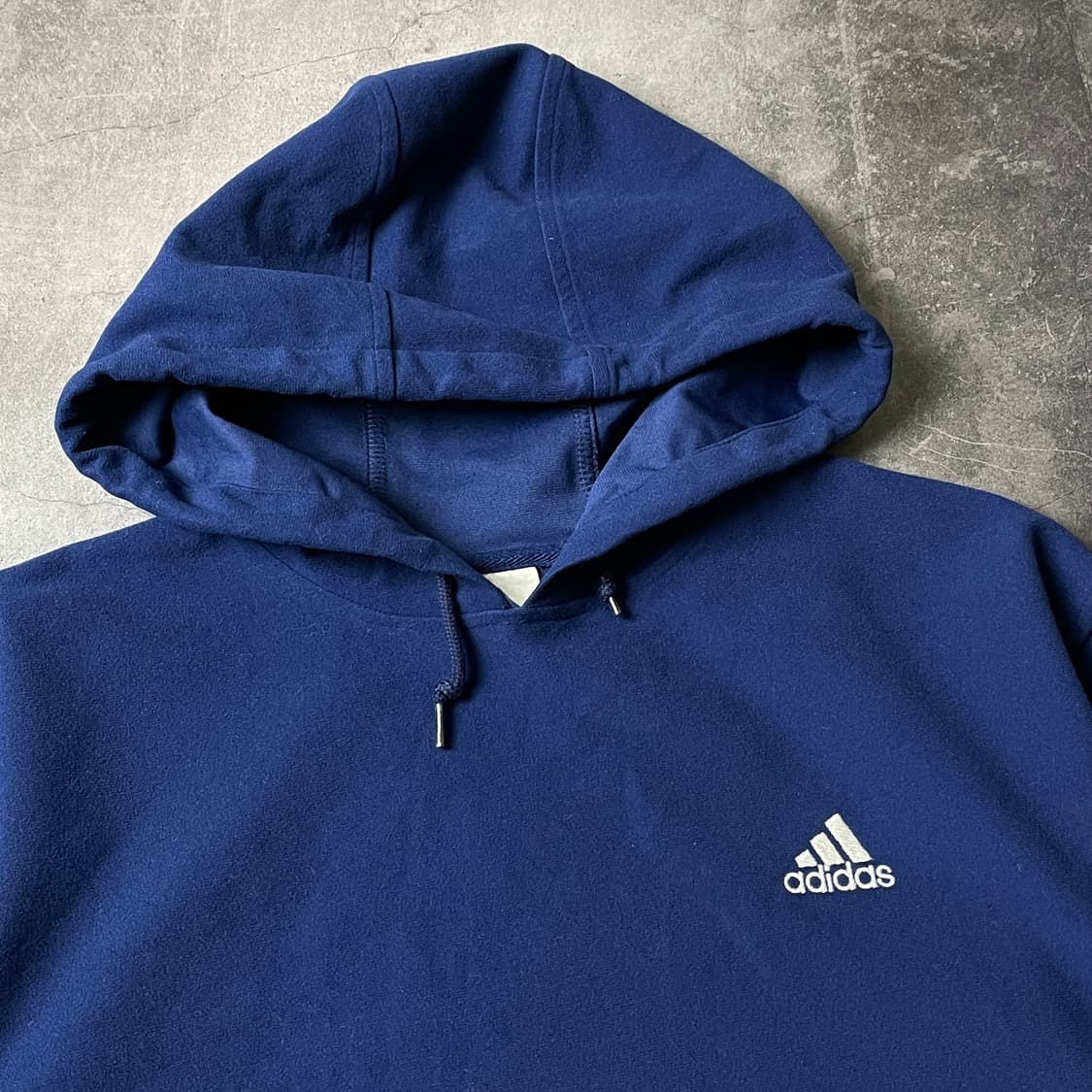 ADIDAS 1990s 아디다스 빈티지 블루 후드티 A00525 상품이미지2