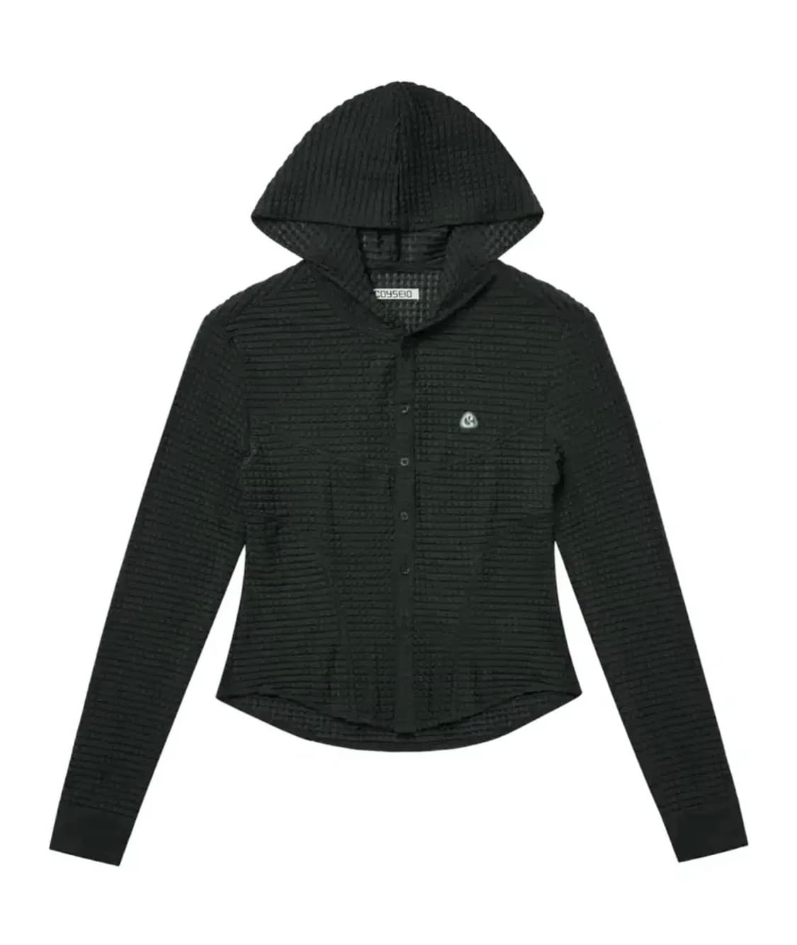코이세이오 라운드 후디 후드 셔츠 가디건 coyseio 사파리스팟 상품이미지1