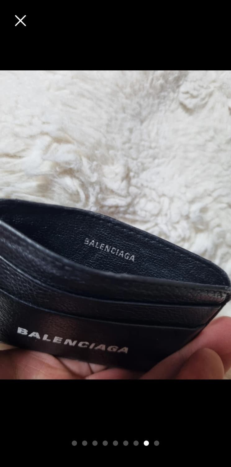 발렌시아가 카드지갑 블랙 상품이미지7