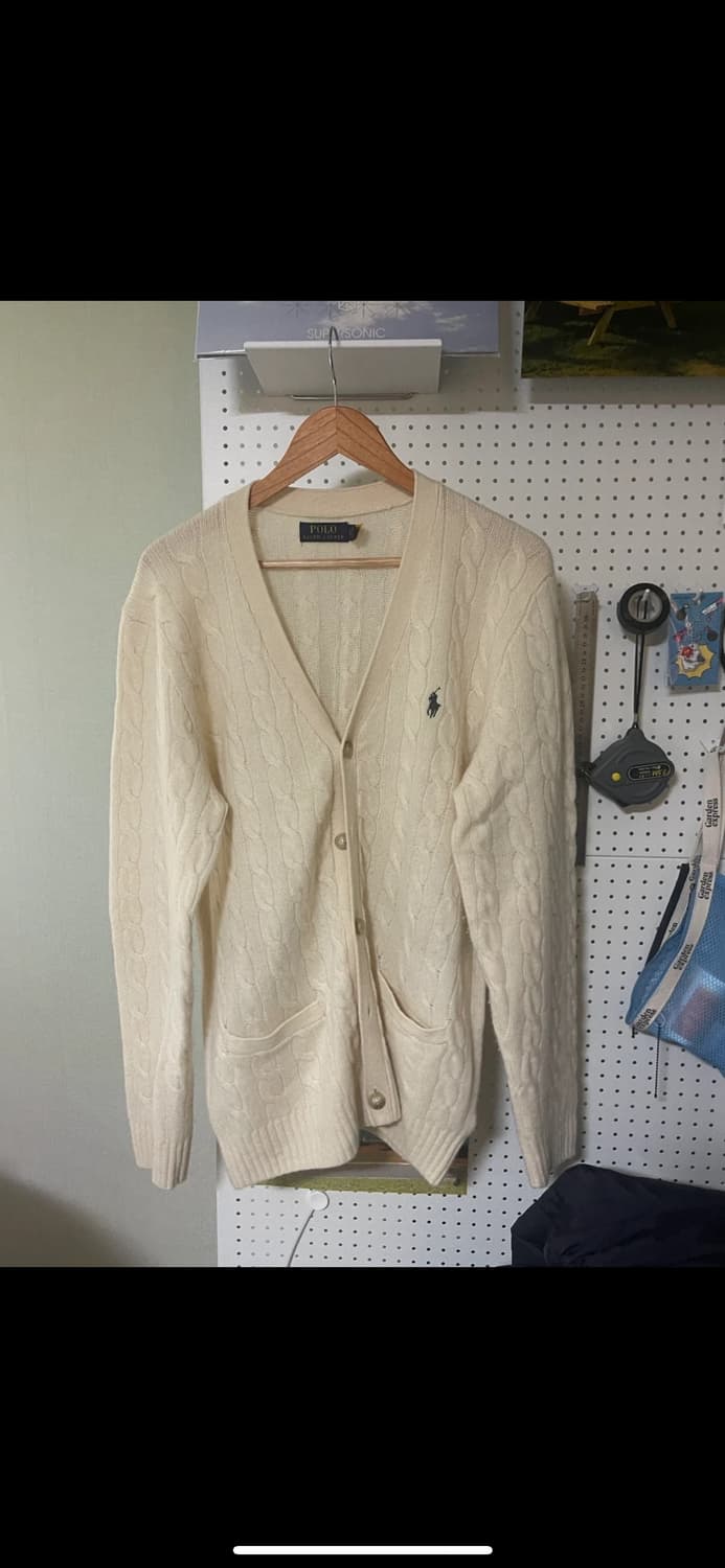 폴로 랄프로렌 캐시미어 울 블렌드 가디건 (170/92A 사이즈) 상품이미지1