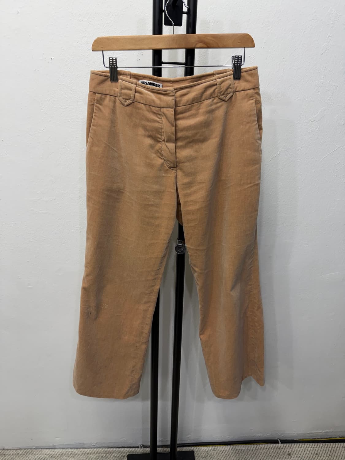 정품) 질샌더 여성 베이지 팬츠 36(28) 상품이미지1
