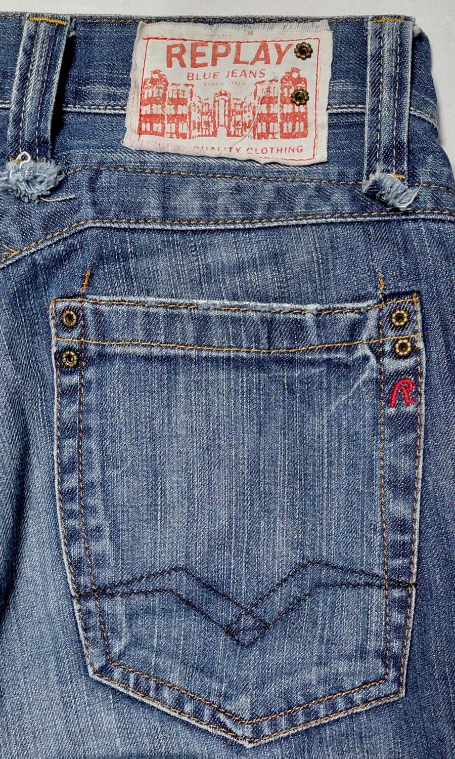 리플레이(REPLAY) 빈티지 워싱 데님 청바지 (29x32) 상품이미지8
