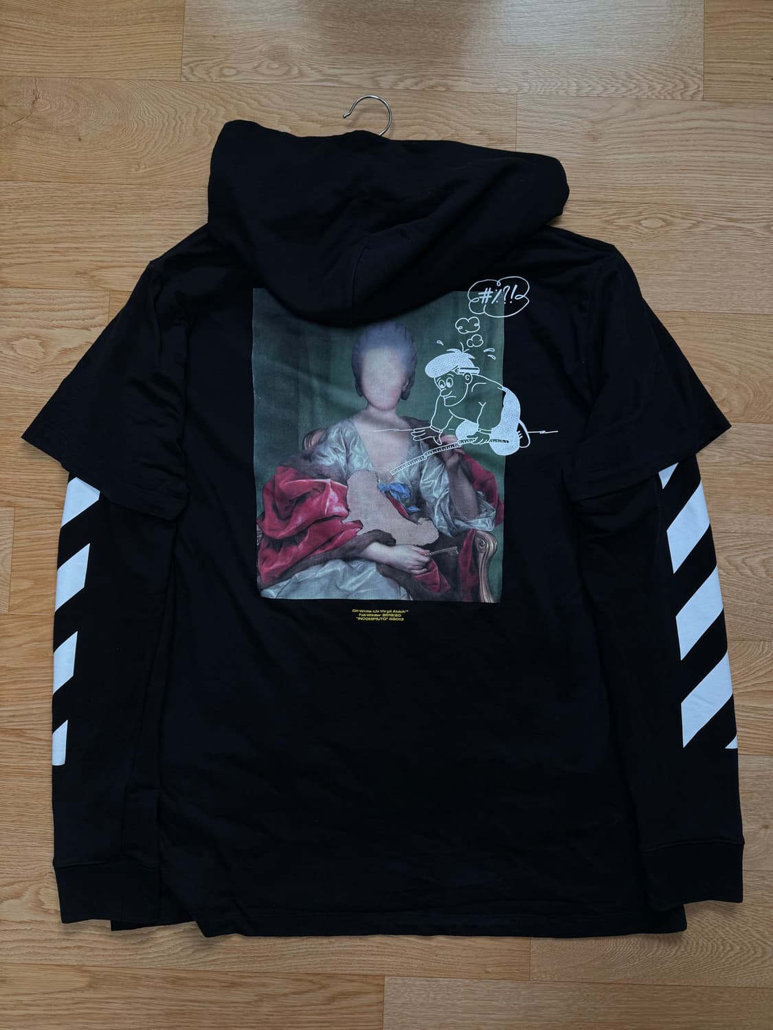 오프화이트 남성 마리아나 후드티셔츠 상품이미지1