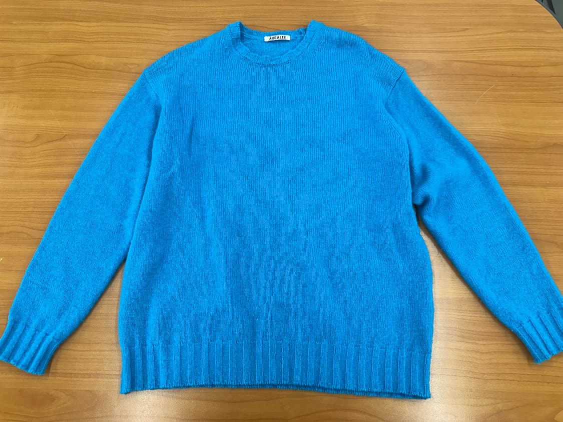 [3] 오라리 셔틀랜드 울캐시미어 니트 상품이미지1