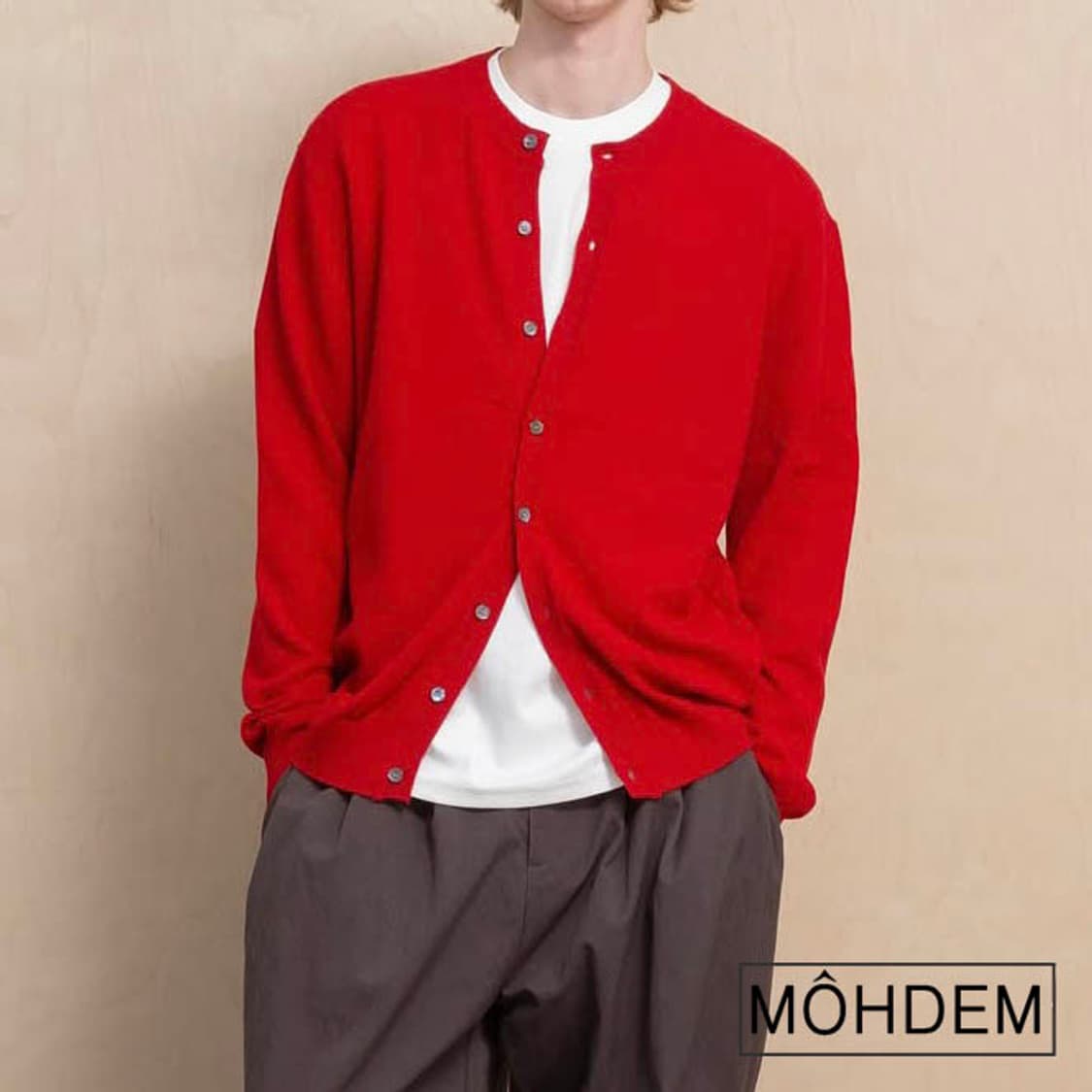 [premium]메리노 울 라운드 가디건 상품이미지5