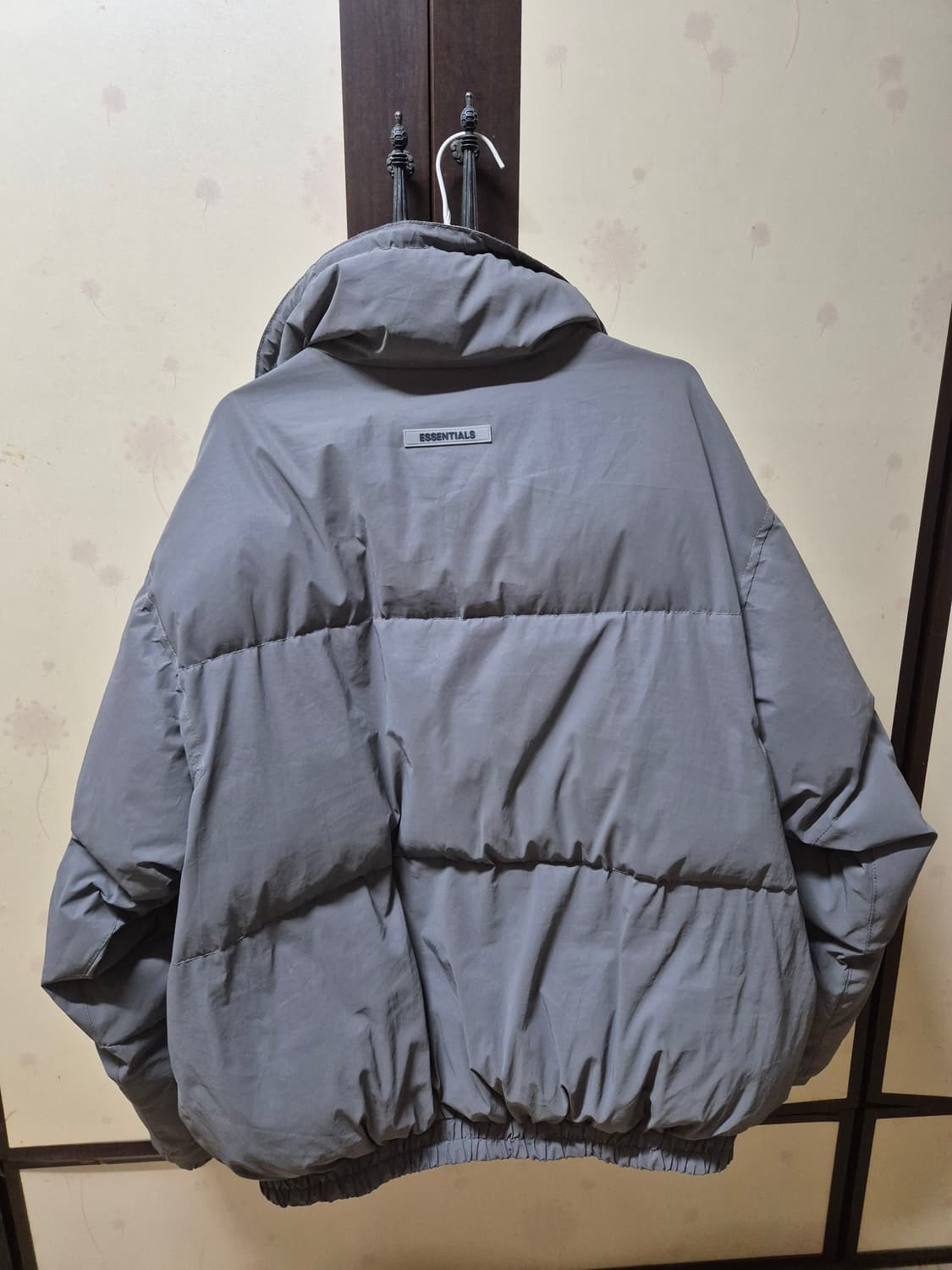 [M]피오갓 20SS 에센셜 푸퍼 자켓 실버 리플렉티브 눕시 패딩 상품이미지7