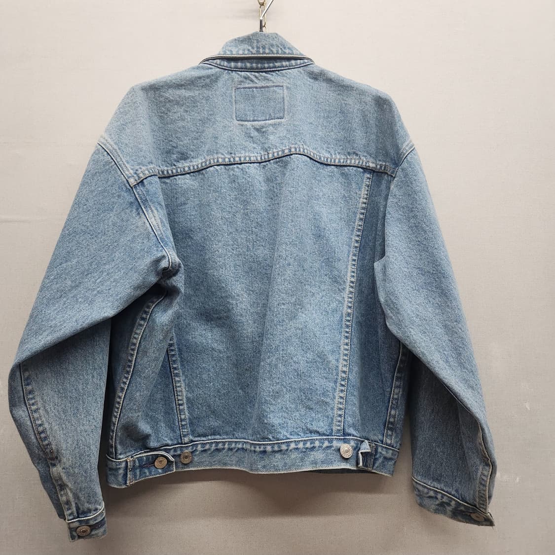 GAP 데님 트러커 연청 오버핏 자켓 2XL(XL) 상품이미지4