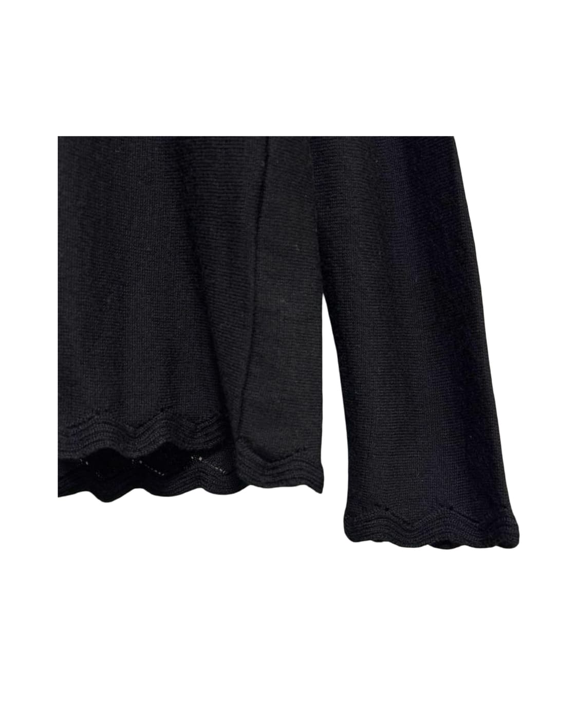 꼼데가르송 울 프릴 니트 상품이미지3