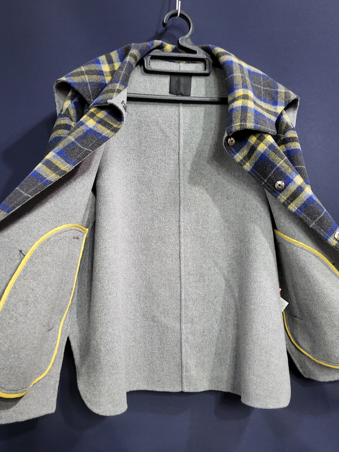 Leshop 핸드메이드 빅카라 오버핏 코드자켓 상품이미지6