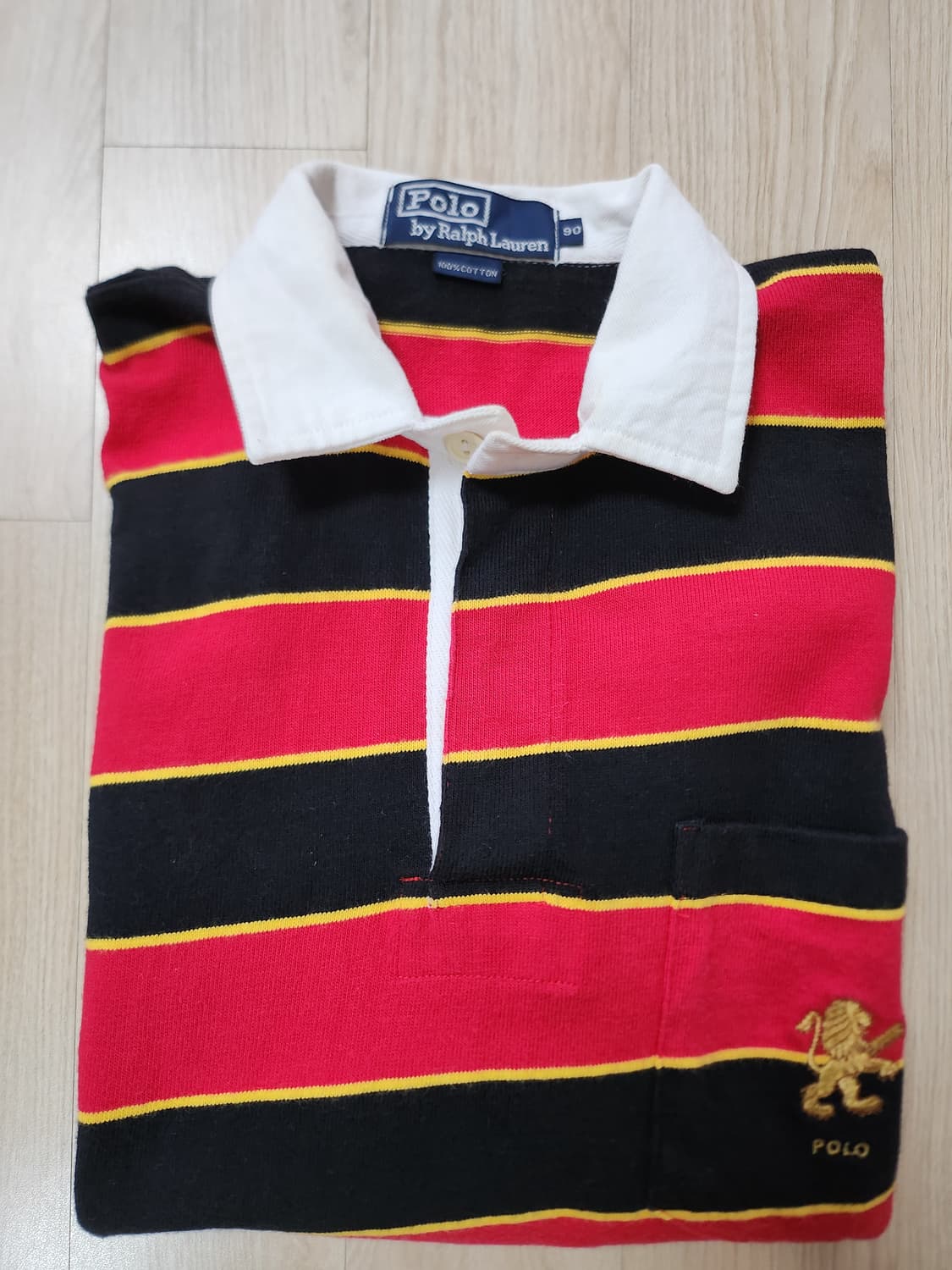폴로랄프로렌 90S럭비티셔츠(90 상품이미지4