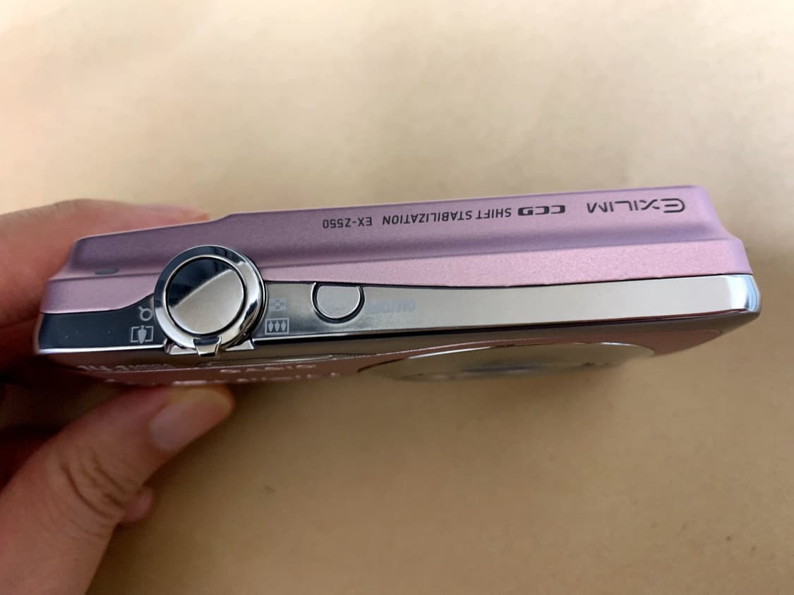 casio exilim z550 카시오 엑슬림 핑크 빈티지 디카 상품이미지5