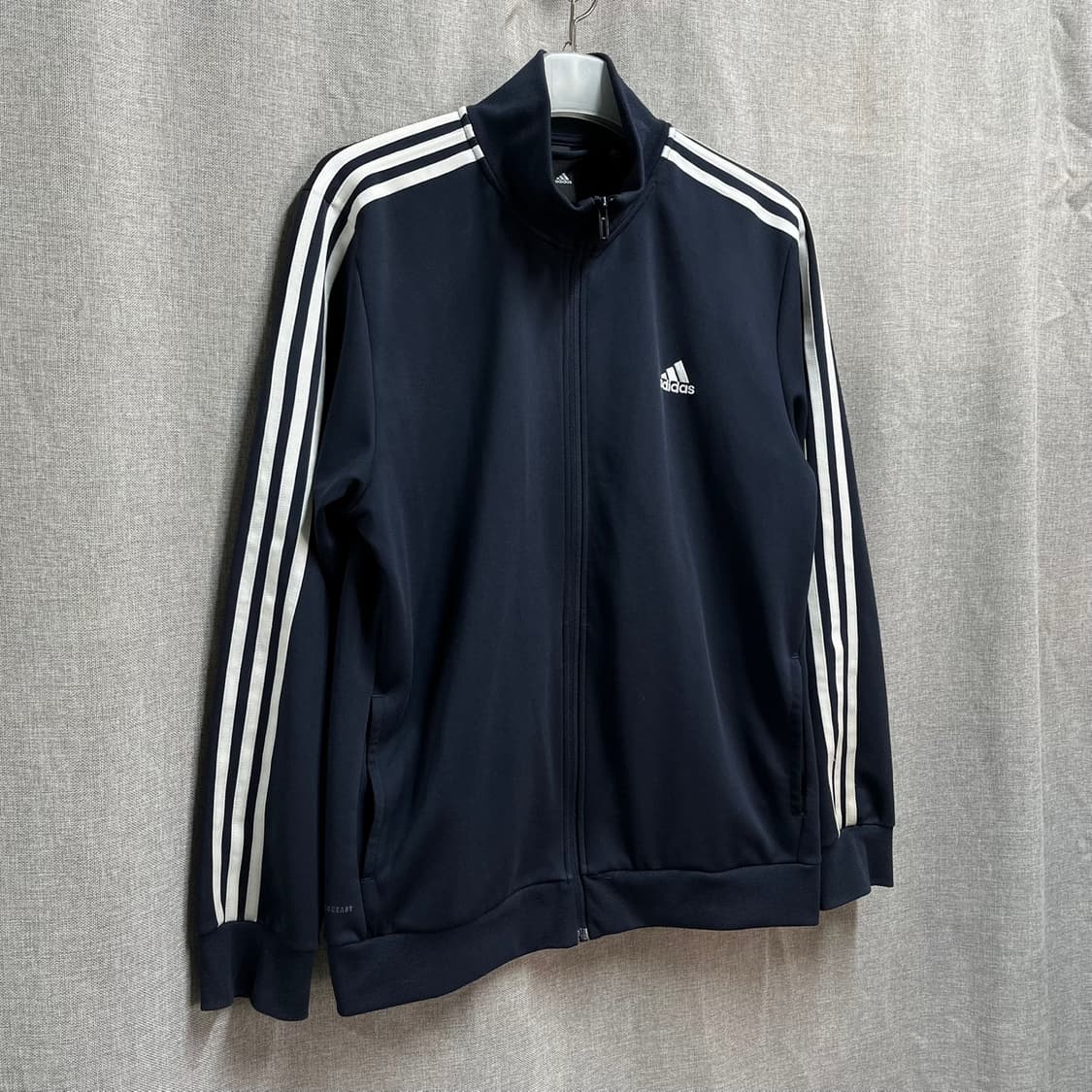 [2XL/110] 아디다스 에센셜 3스트라이프 트랙탑 네이비져지 상품이미지2