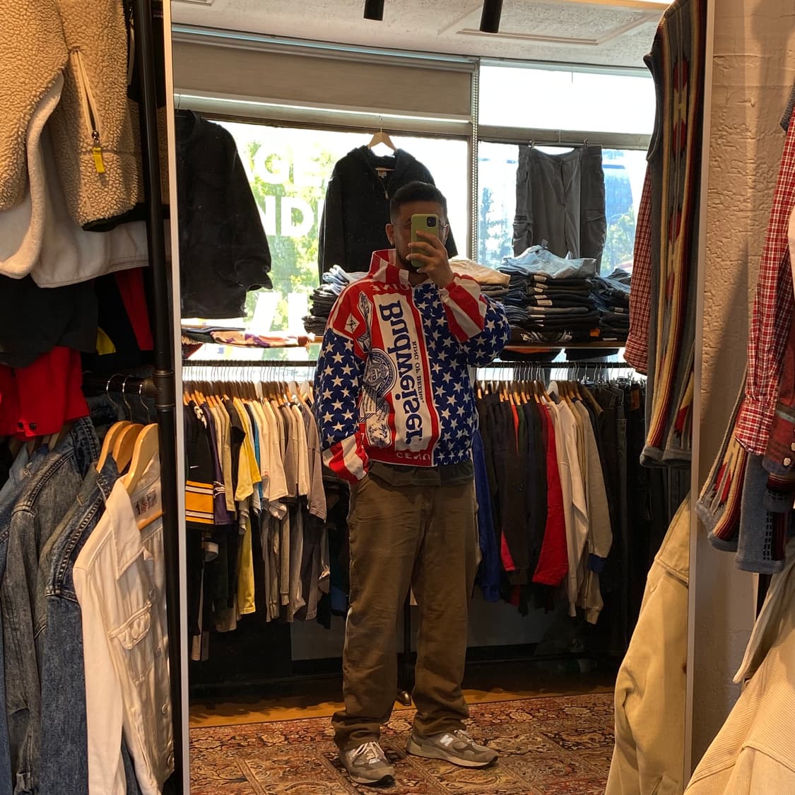 🌊90s USA budweiser jacket 상품이미지7