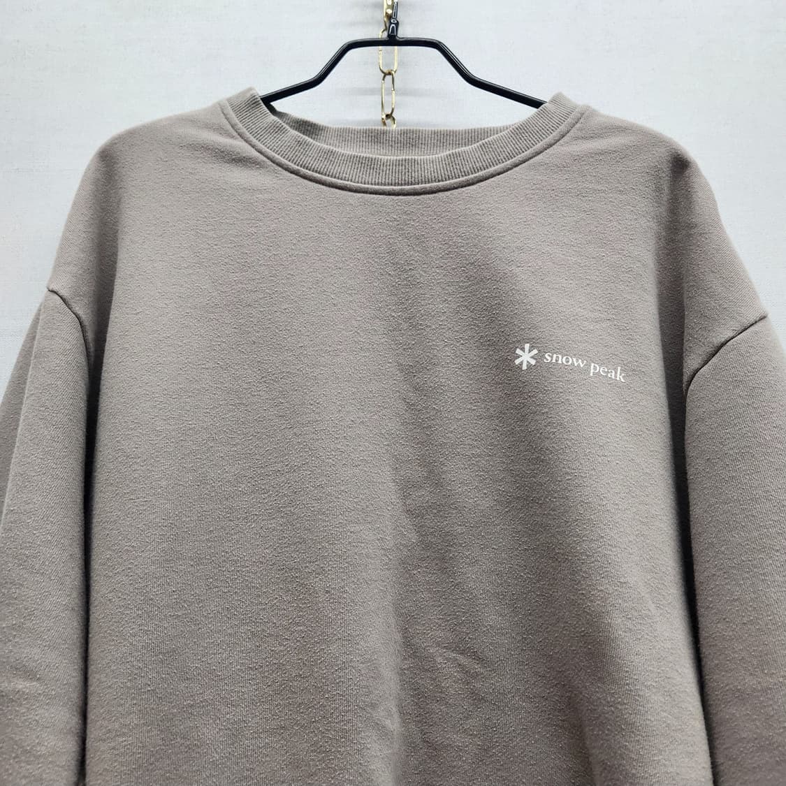 스노우피크 백 빅로고 맨투맨 100(XL) 상품이미지2