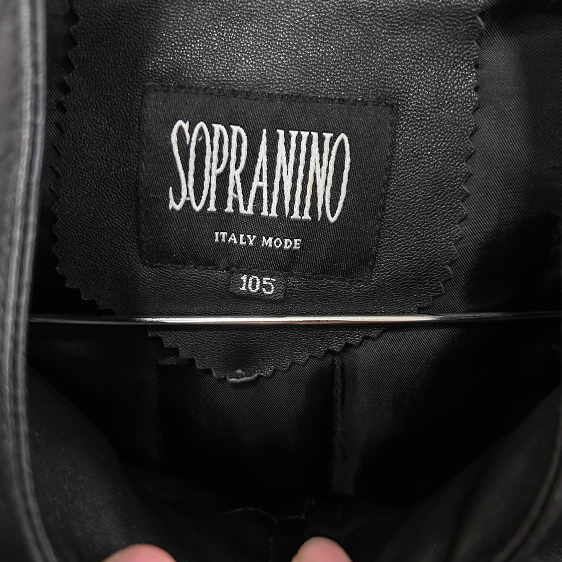 소프라노 이태리 리얼 양가죽 레더 자켓 상품이미지3